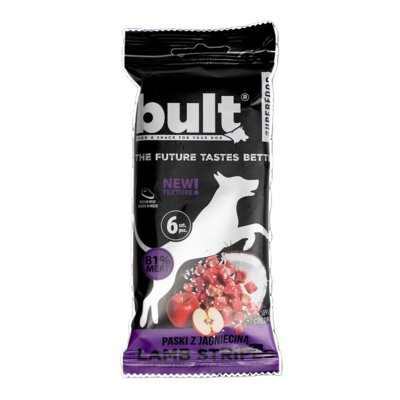 Przysmak dla psa BULT Tasty Stripes Superfoods Jagnięcina 60 g