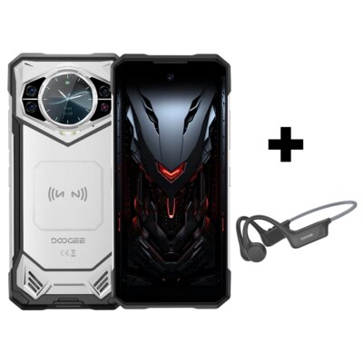 Smartfon DOOGEE S200E VIP 5G 8/256GB 6.72” 120Hz Srebrny