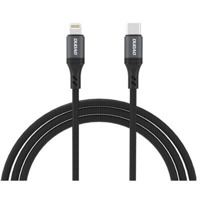 Kabel USB-C - Lightning DUDAO L3CL 30W 1.2 m Czarny