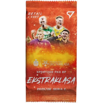 Karty SPORTZOO PKO BP Ekstraklasa 2025/2026 Seria 2 Retail Saszetka