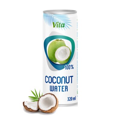 Woda kokosowa VITA z młodego kokosa (320 ml)