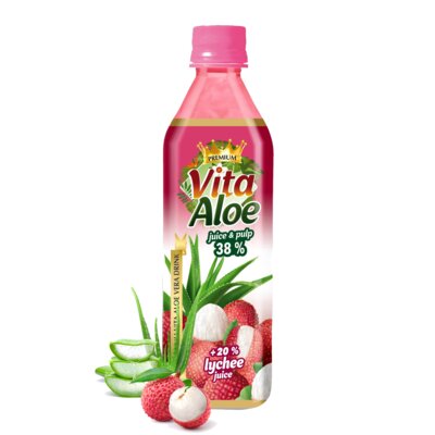 Napój VITA ALOE Aloes + Liczi (500 ml)
