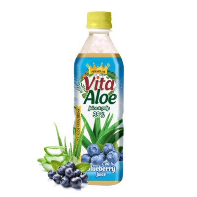 Napój VITA ALOE Aloes + Jagoda (500 ml)