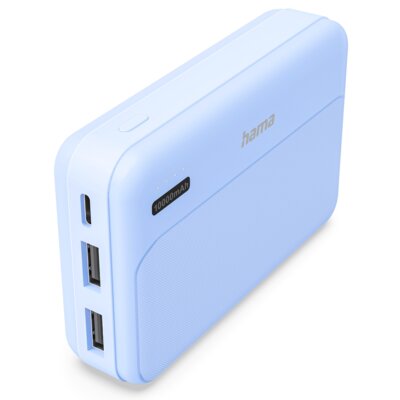 Powerbank HAMA Power Pack Pocket 10 10000 mAh 10.5W Niebieski