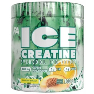 Fitness Authority Ice Creatine 300g CYTRYNA BRZOSKIWNIA Kreatyna Monohydrat