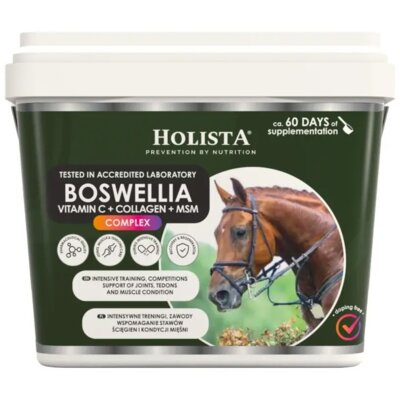 Suplement dla koni i kuców HOLISTA Boswellia Serrata Complex 500 g