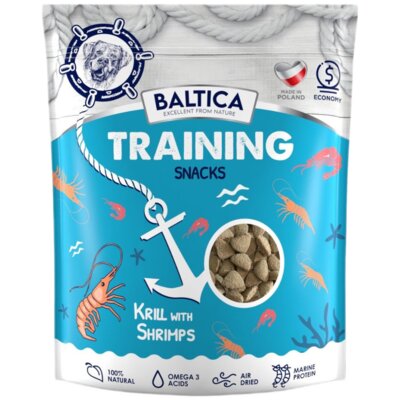 Przysmak dla psa BALTICA Training Snacks Kryl i krewetka 600 g