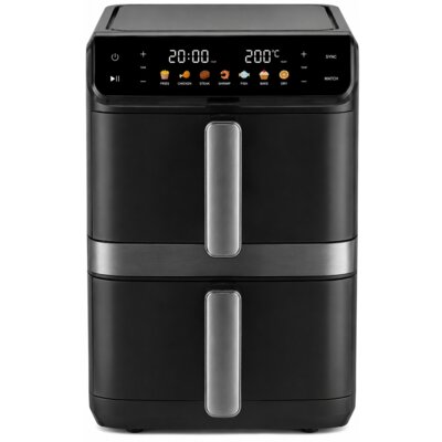 Air Fryer Frytkownica beztłuszczowa HISENSE HAF2400DS 8l z podwójnym koszem