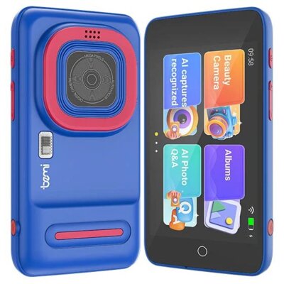Aparat dla dzieci BEMI Pixi Niebieski, Meta AI, 2+5Mpix