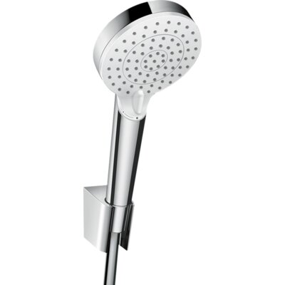 Zestaw prysznicowy punktowy natynkowy HANSGROHE Crometta 26693400 Biały/Chrom