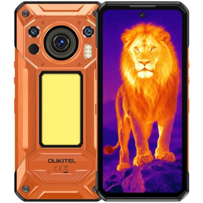 Smartfon OUKITEL WP500 Ultra 5G 12GB/1TB 6.78" 120Hz Pomarańczowy