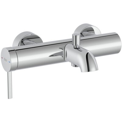 Bateria wannowo-prysznicowa natynkowa ROCA Ona A5A029EC00 Chrom