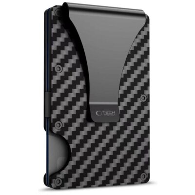 Etui RFID na karty TECH-PROTECT Thorn Czarny karbon