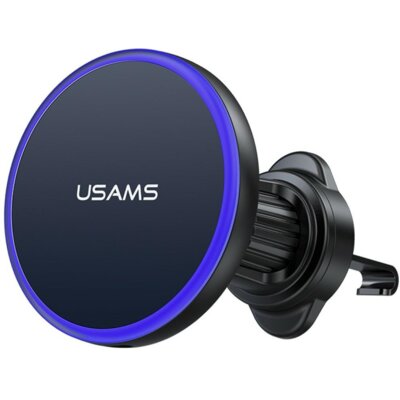 Uchwyt na telefon i smartfon USAMS CD277 Magnetyczny Czarny