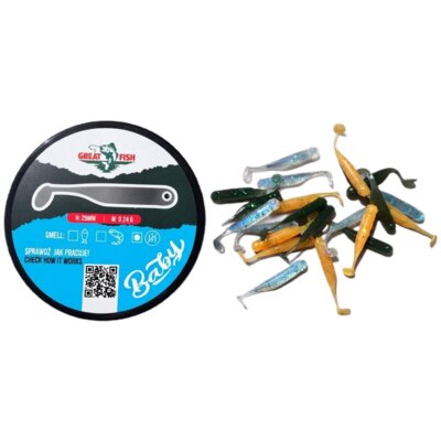 Przynęta GREAT FISH GF1B0053 29 mm Wielokolorowy (21 szt.)