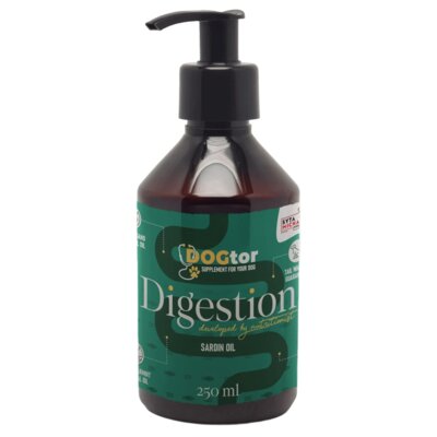 Suplement dla psa SYTA MICHA Dogtor Digestion Oil 250 ml