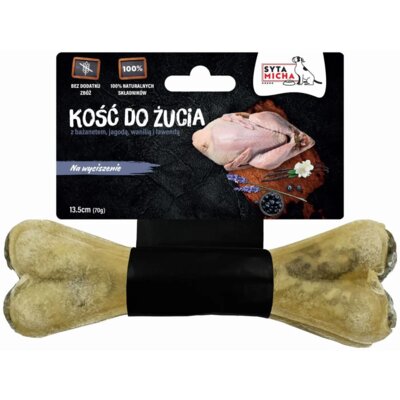 Przysmak dla psa SYTA MICHA Kość na wyciszenie 70 g