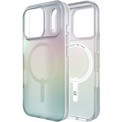 Etui ZAGG Milan Snap MagSafe Iridescent do Apple iPhone 17 Pro/18 Pro Wielokolorowy
