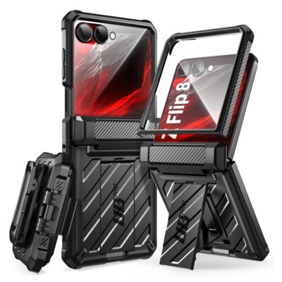 Etui SUPCASE Unicorn Beetle Pro do Samsung Galaxy Z Flip 8 Czarny
