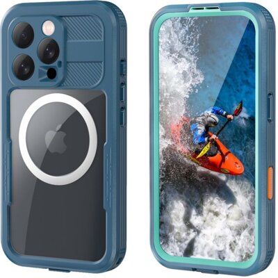 Etui wodoodporne CRONG Seal Cover IP68 do iPhone 16 Pro Morski