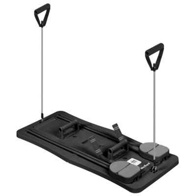 Deska do pilatesu REBEL ACTIVE Reformer do ćwiczeń RBA-3069-BK Czarny