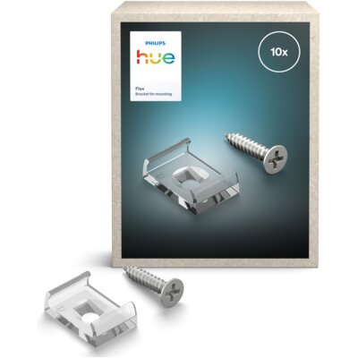 Uchwyty montażowe do taśmy LED PHILIPS HUE Flux (10 szt.)