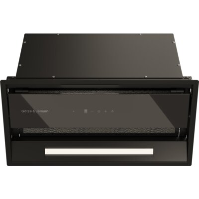 Okap GOTZE & JENSEN BH910KT Czarny 460m3/h 63dB klasa B Timer