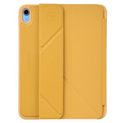 Etui na iPad TUCANO Bamboo do Apple iPad 11 cali A16 (2025) / iPad 10.9 cala 10 gen. (2022) Zółty