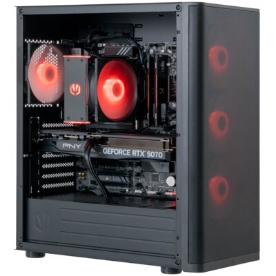 Komputer MAD DOG VENTUM400ARGB-A02WR32WH R5-7500F 32GB RAM 1TB SSD GeForce RTX5070 DLSS 4.5 Wi-Fi Windows 11 Home
