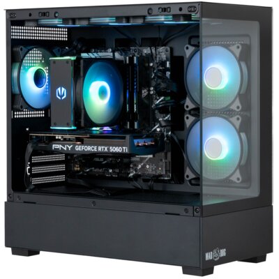 Komputer MAD DOG MD-I05WR16WP i5-14400F 16GB RAM 1TB SSD GeForce RTX5060Ti DLSS 4.5 Wi-Fi Windows 11 Professional
