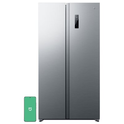 Lodówka XIAOMI MRS62ESSMPAEU No frost Side by side 177cm Stal nierdzewna