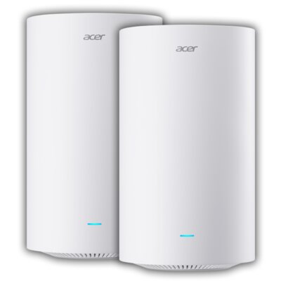 Router ACER Ovia T520 2.4 / 5 / 6 GHz (TriBand), Wi-Fi Mesh (2 szt.)