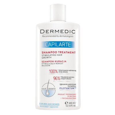 Dermedic capilarte szampon kuracja stymulująca wzrost włosów - 300 ML