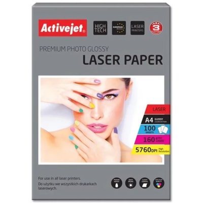Papier fotograficzny ACTIVEJET AP4-160G100L 100 arkuszy