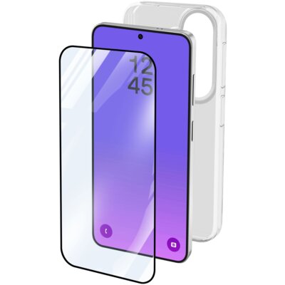 Etui CELLULARLINE Basic do Samsung Galaxy A57 Przezroczysty + szkło hartowane