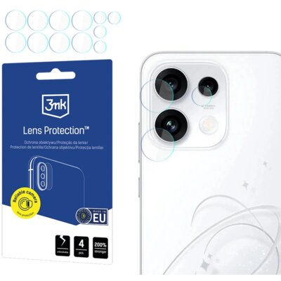 Nakładka na obiektyw 3MK Lens Protection do Oppo Reno 16 F/Reno 16 FS (CPH2859) (4 szt.)