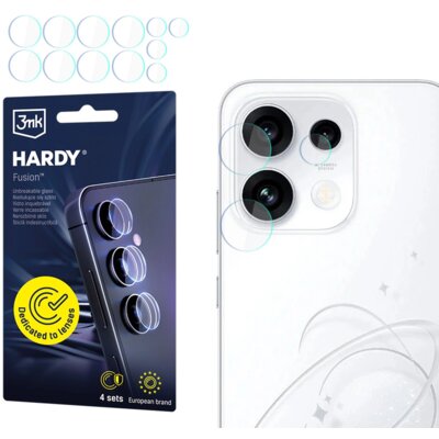 Nakładka na obiektyw 3MK Hardy Fusion Lens Protection do Oppo Reno 16 F/Reno 16 FS (CPH2859) (4 szt.)