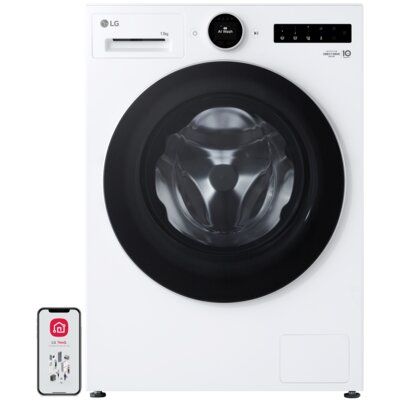 Pralka LG F4X7513TLS 13kg 62cm 1400obr AI DD AI Wash Sterowanie smartfonem