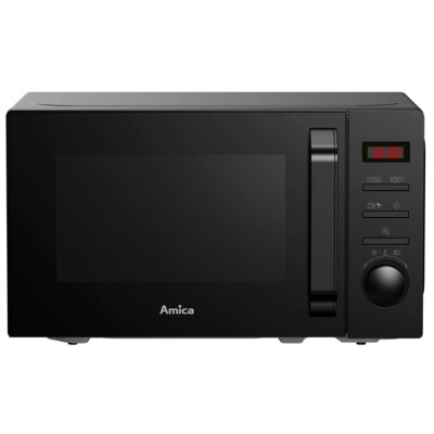 Kuchenka mikrofalowa AMICA MMF20E3GB 700W średnica 25.5 cm pojemność 20L MultiWave System Combigrill Czarny