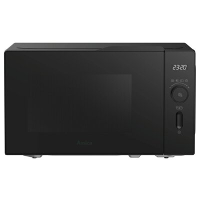 Kuchenka mikrofalowa AMICA MMF20E4B 650W średnica 25.5 cm pojemność 20L MultiWave System Czarny
