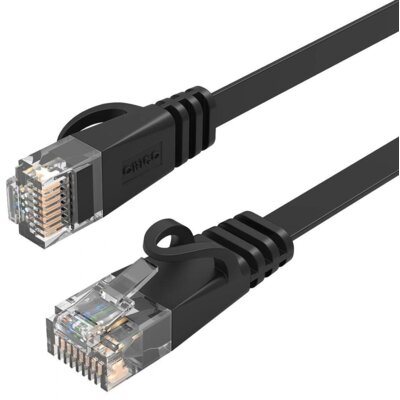 Kabel RJ-45 - RJ-45 ORICO PUG-C6B-30-BK-EP-HU 3 m
