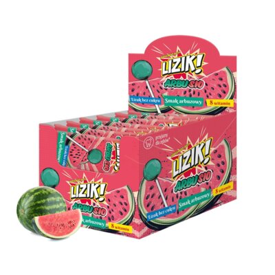 Lizak STARPHARMA Lizik! Arbuzowy 8 witamin Bez cukru (30 szt.)
