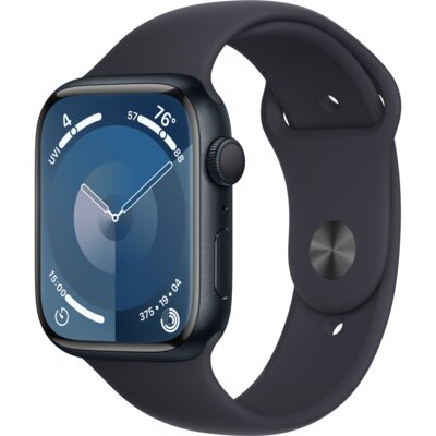 Apple Watch 9 GPS 45mm koperta z aluminium (północ) + pasek sportowy S/M (północ) (CPO)