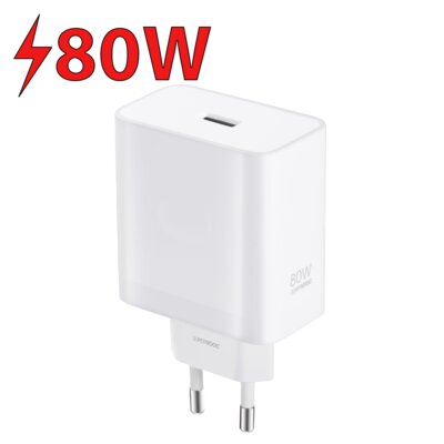 Ładowarka sieciowa OPPO SuperVOOC 80W Biały ładowarka do telefonu USB