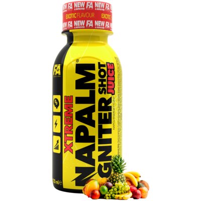 Przedtreningówka FA Napalm Igniter Juice Shot Egzotyczny (120 ml)