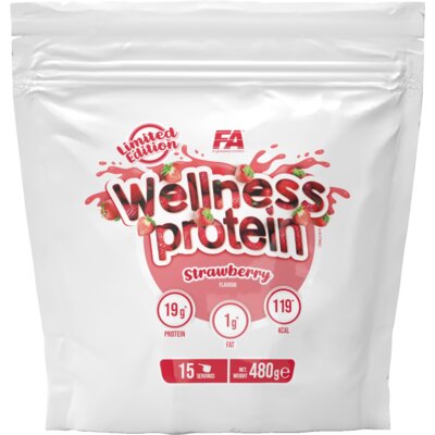 Odżywka białkowa FA Wellness Protein Truskawkowy (480 g)