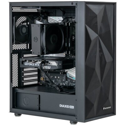 Komputer MAD DOG GENESIS-A06WB32WH R5-5600XT 32GB RAM 1TB SSD GeForce RTX5060Ti DLSS 4.5 Wi-Fi Windows 11 Home