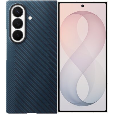 Etui SAMSUNG Carbon Magnet do Galaxy Fold 8 Ultra Granatowy EF-KF976SNEGWW