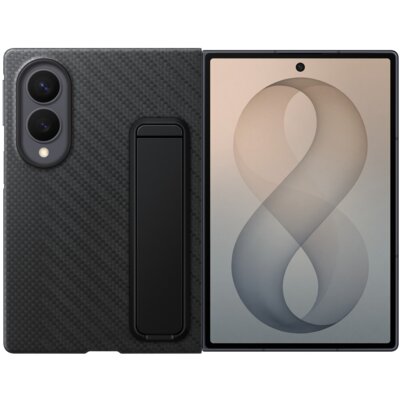 Etui SAMSUNG Carbon Standing do Galaxy Z Fold 8 Czarny EF-XF971SBEGWW