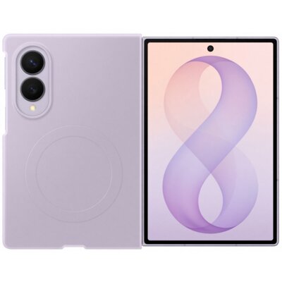 Etui SAMSUNG Silicone Magnet do Galaxy Z Fold 8 Fioletowy